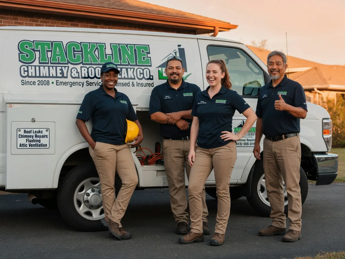 Chimney flashing repair company in Halliday, ND